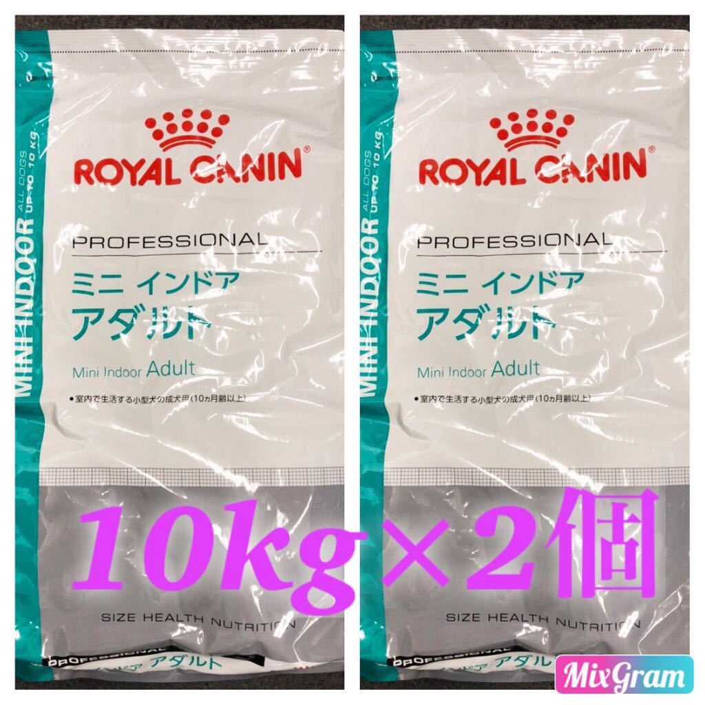 SALE！ロイヤルカナン SHN ミニ インドア アダルト 10kg×2個！20キロ