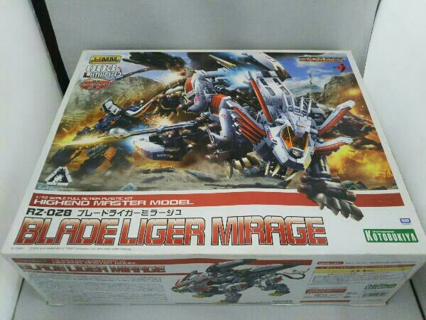 ポスター欠品(未組立)プラモデル コトブキヤ 1/72 RZ-028 ブレードライガーミラージュ HMM 003 LIMITED 「ZOIDS ゾイド」