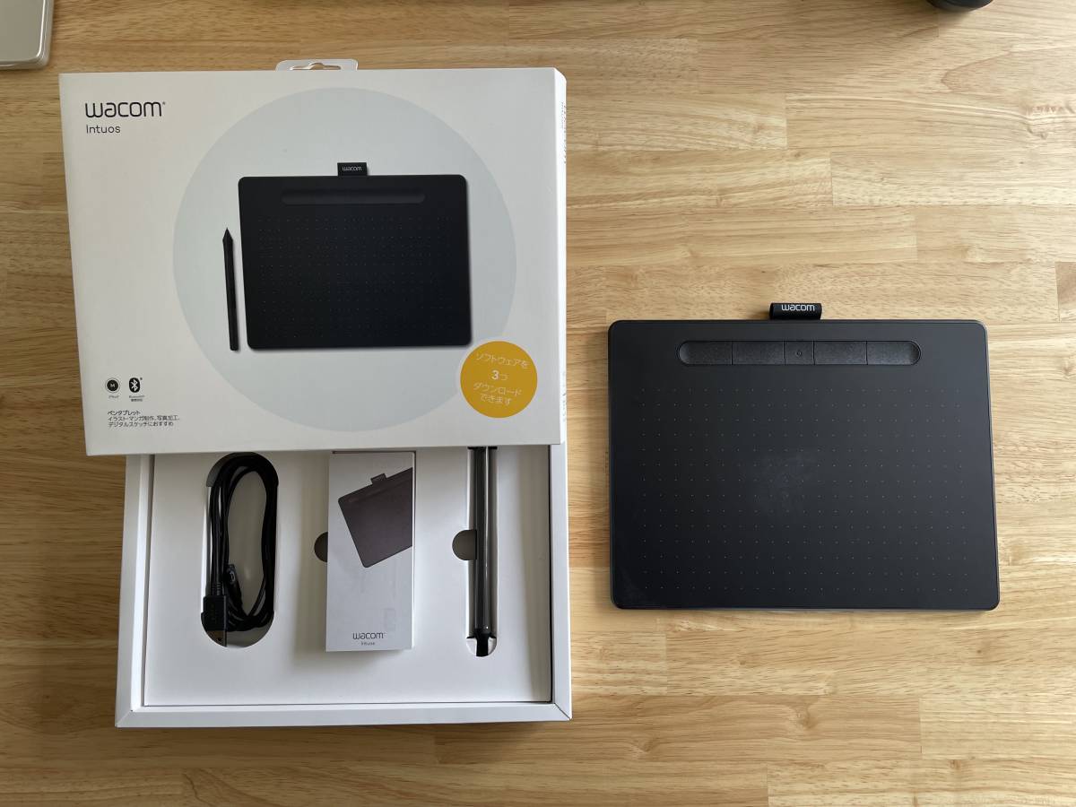 中古Wacom ワコム ペンタブレット Intuos Pro Medium pth-660 【可(C