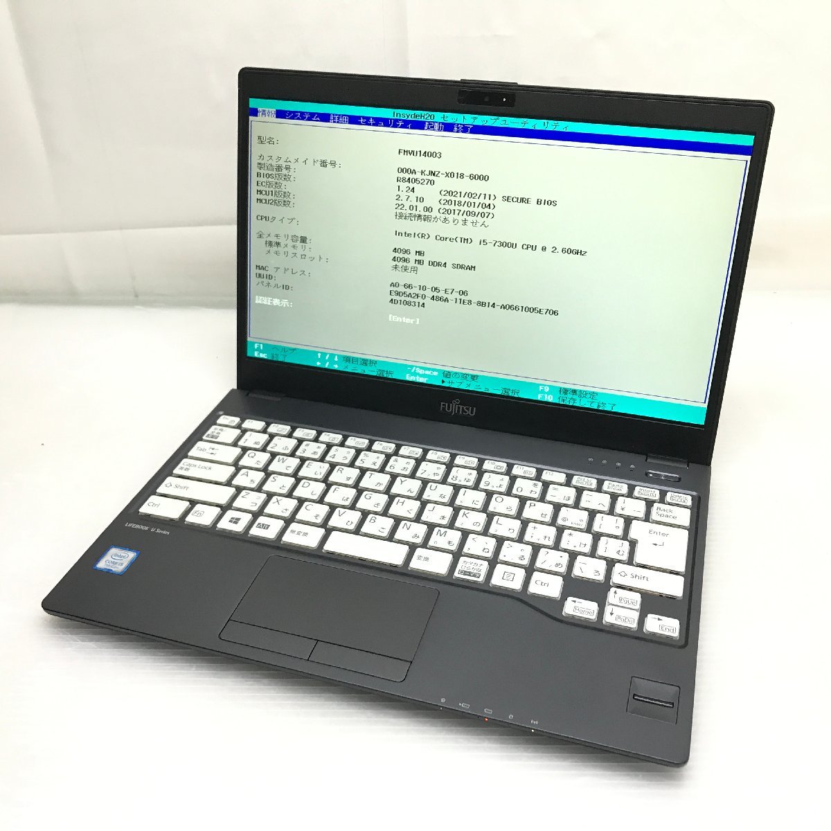 LIFEBOOK Core i5 U938⁄S 富士通 1円～ □ジャンク 7300U U938⁄S 2.60