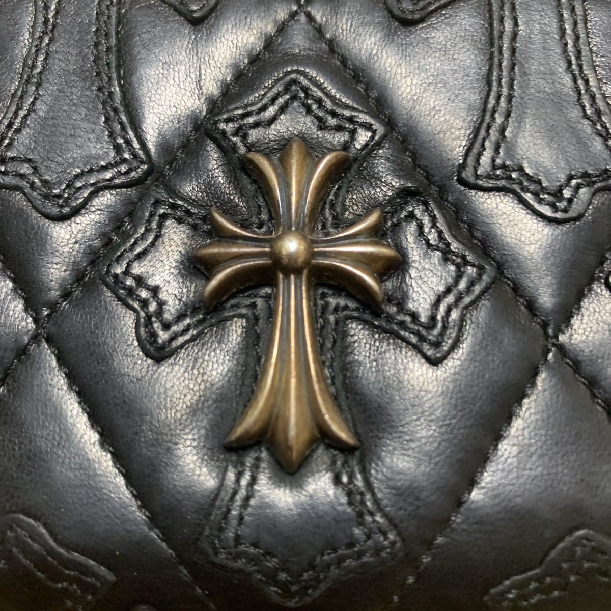 クロムハーツ CHROME HEARTS REC F ZIP/QUILTED セメタリークロス 