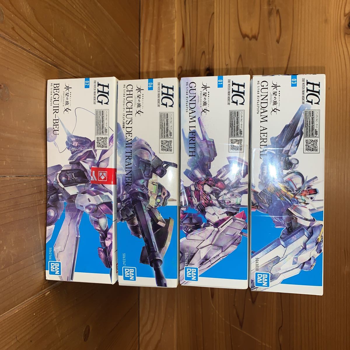 HG 水星の魔女 ガンプラ 8種セット ガンプラ 水星の魔女セット 4機セット 水星の魔女 HG 機動戦士ガンダム 4