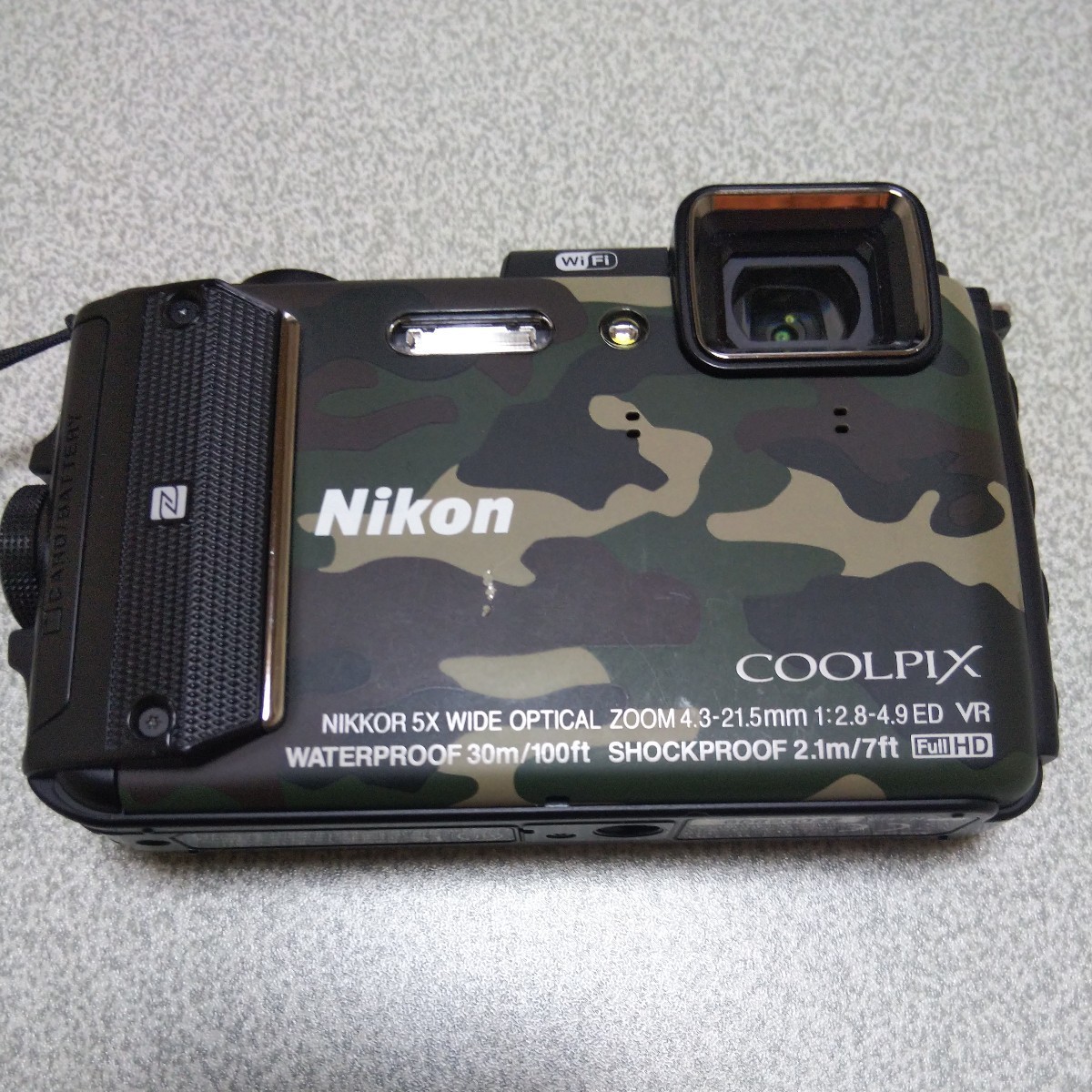NIKON COOLPIX AW130 迷彩 箱なし 【公式通販】