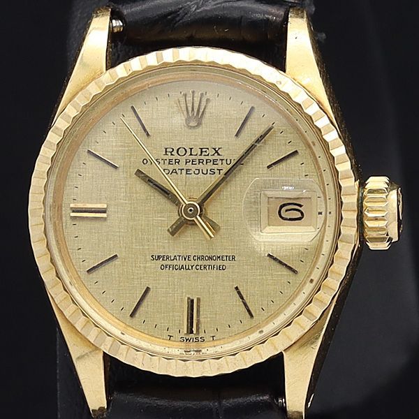 希少 レア Vintage ROLEX オーキッド K18WG ロレックス 箱付 希少 レア