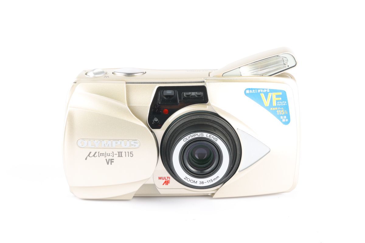 Olympus - Film mju Mju Camera II ii Analogue Cameras Revival Black