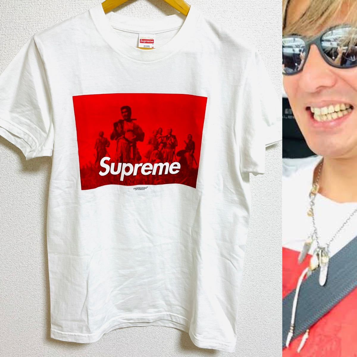 Supreme UNDERCOVER Seven Samurai Tee White M 16aw 2016年 白 赤 