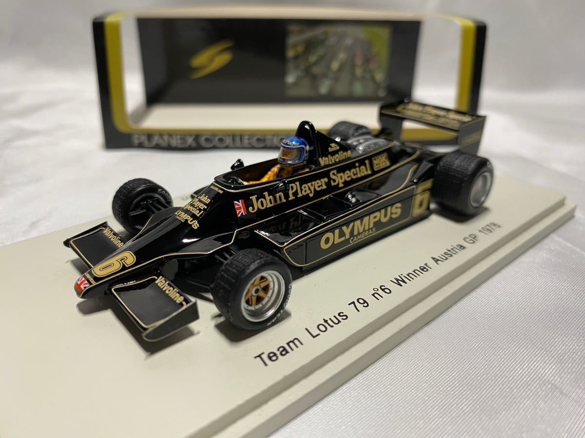 スパーク 1/43 ロータス 79 F1 ベルギーGP 1978 優勝 #5 M