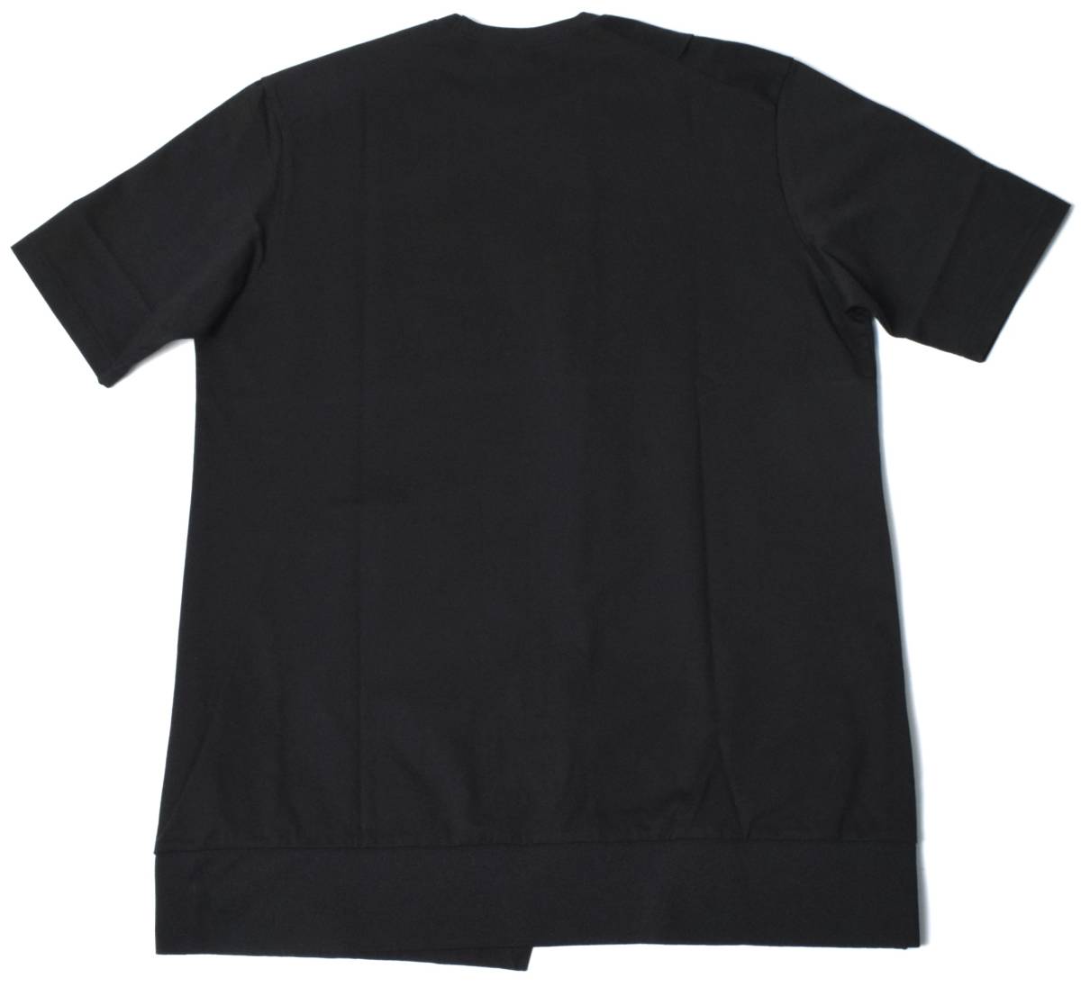 未使用 ripvanwinkle リップヴァンウィンクル クロスジャージー Tシャツ S ブラック 黒 RW-432