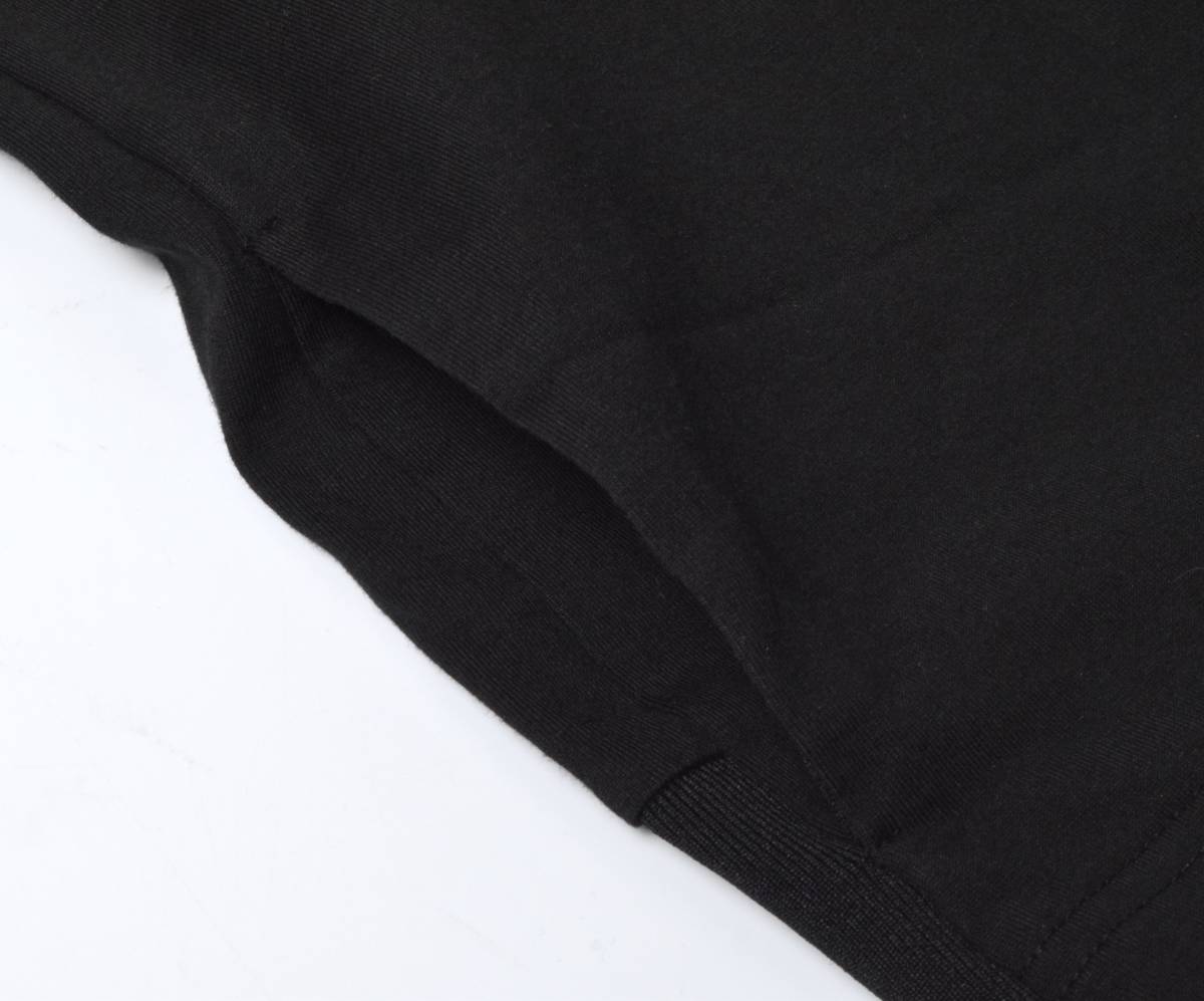 未使用 ripvanwinkle リップヴァンウィンクル クロスジャージー Tシャツ S ブラック 黒 RW-432