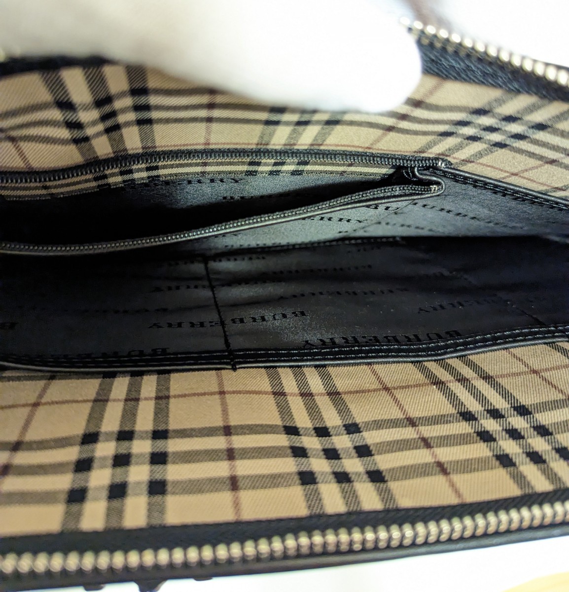 ほぼ未使用 BURBERRY バーバリー ビジネスバッグ ブリーフケース