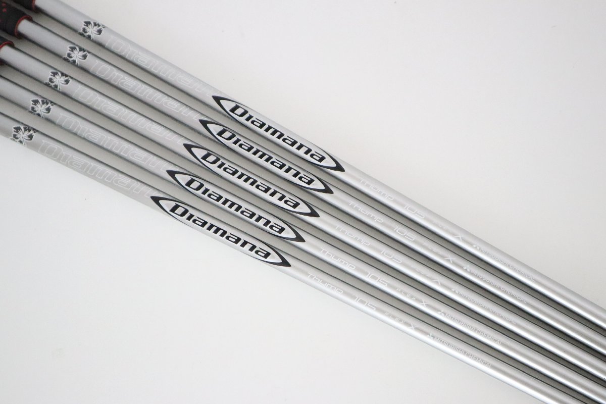 ディアマナサンプ Diamana Thump i 105S シャフト 5本セット ○1円～！【アイアン用 5本セット！】Diamana Thump☆ディアマナ