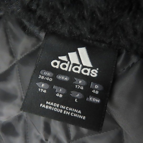 adidas/アディダス サッカー 日本代表 八咫烏刺繍 ボア ブルゾン