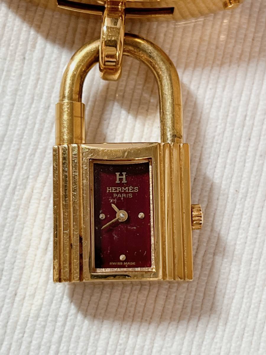 1円～ジャンク品　エルメス　クォーツ　mMー13