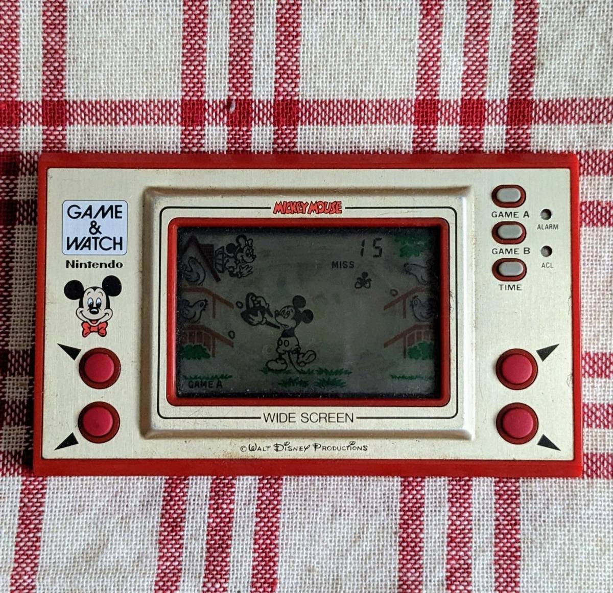 正規品，格安 任天堂 ゲームウォッチ ミッキーマウス GAME＆WATCH