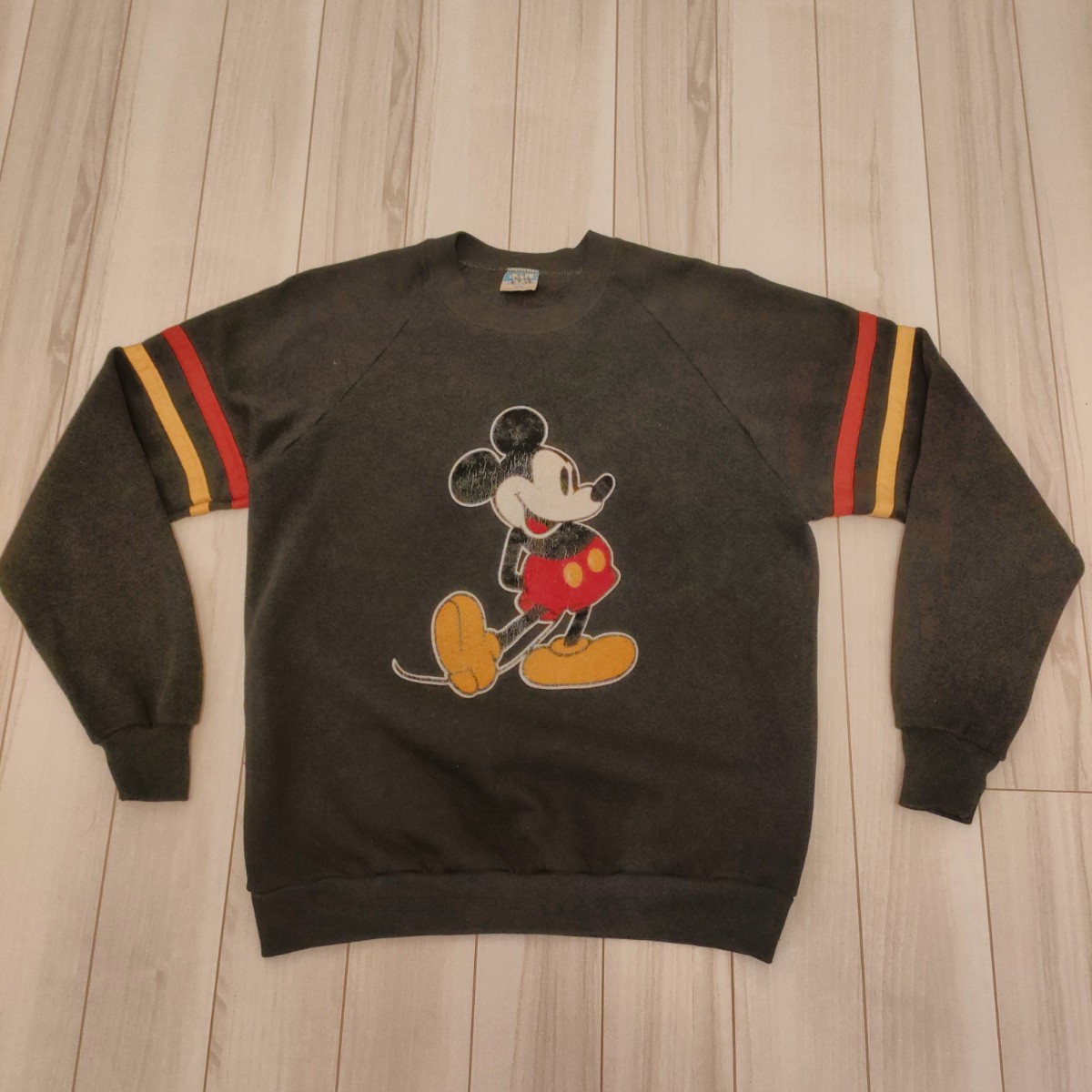 80s USA製 vintage Disney ミッキーマウス Mickey Mouse スウェット