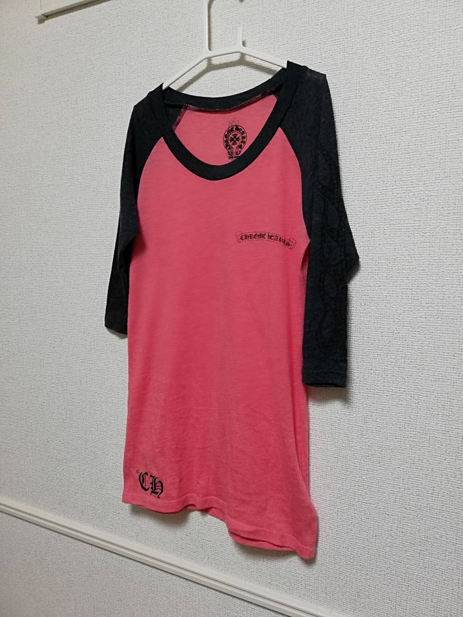 ★送料無料★クロムハーツ★ロングtシャツ★トップス★ロンt★クロス★スクロールラベル★セメタリークロス★ブラック★レッド★