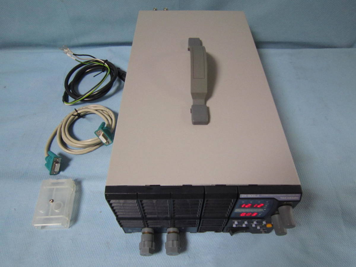 TAKASAGO EXTENDED RANGE DC POWER SUPPLY ZX-800LA 高砂DCズーム電源