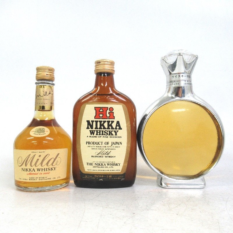 ウイスキー ニッカ 3本セット 180ml ニッカ ニッカウイスキー 3本