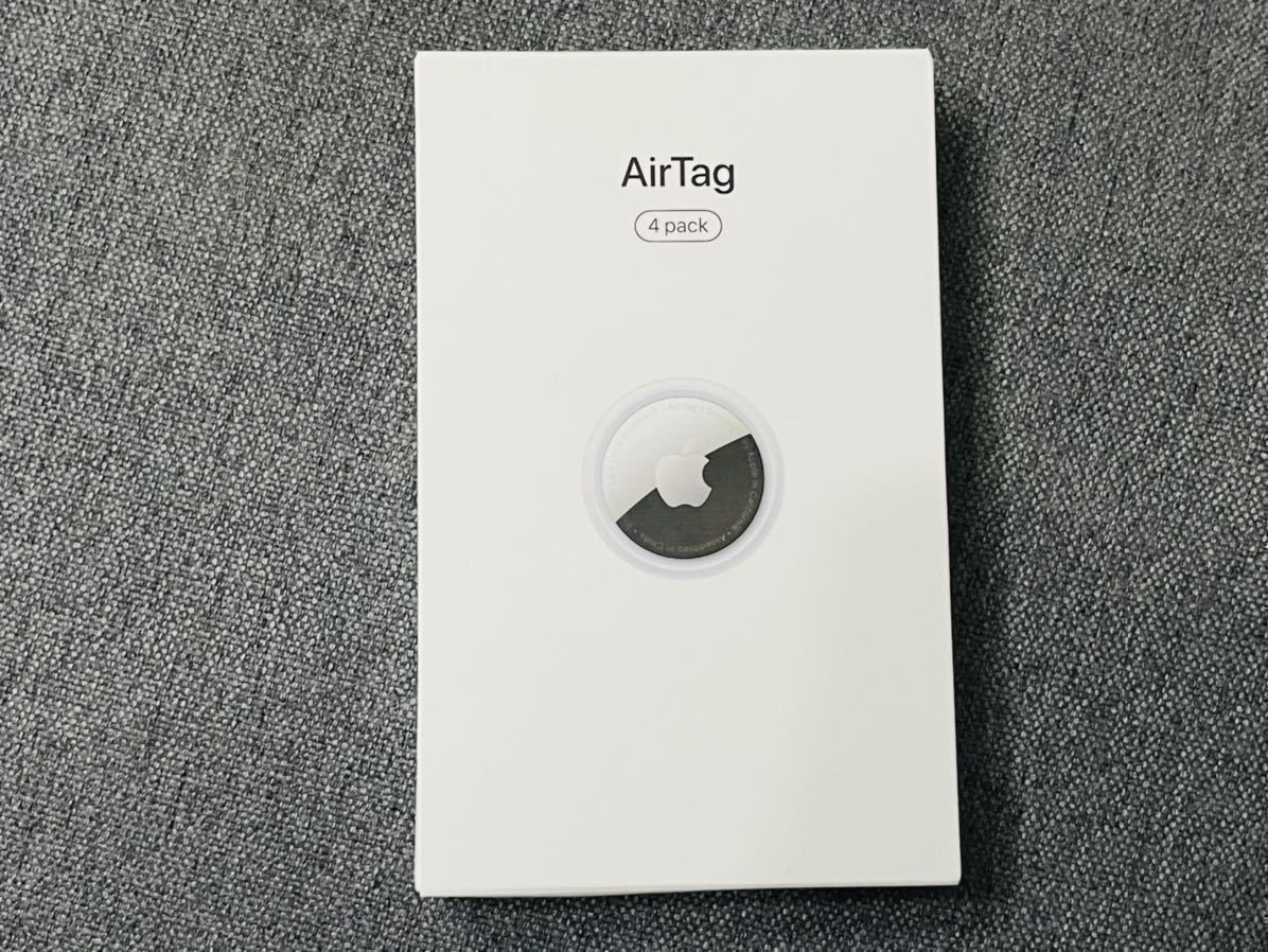 AirTag MX542ZP⁄A 新品未開封 Apple (4パック) スマートフォン⁄携帯