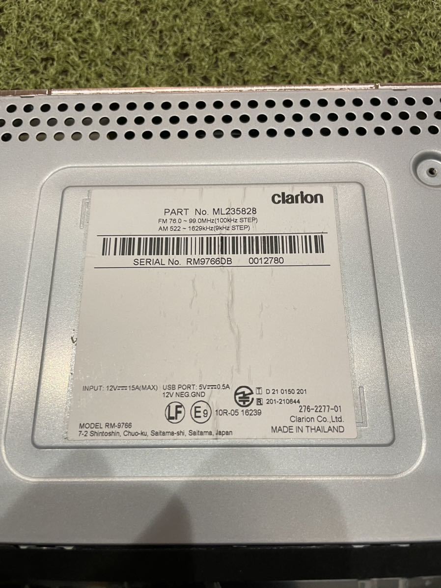 新車取外品 USB Bluetooth付 Clarion カーラジオ デッキ 新車外し_2