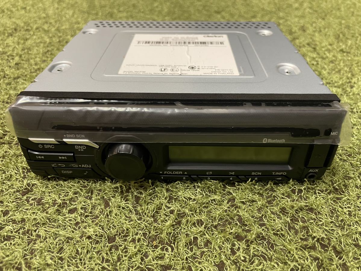 新車取外品 USB Bluetooth付 Clarion カーラジオ デッキ 新車外し_3