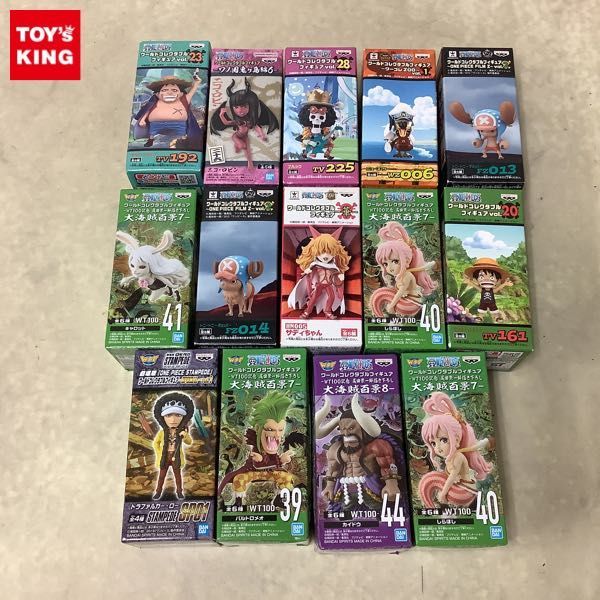 1円〜 未開封 ONE PIECE ワールドコレクタブルフィギュア 大海賊百景7 しらほし姫 ワノ国鬼ヶ島編6 ニコ・ロビン 他