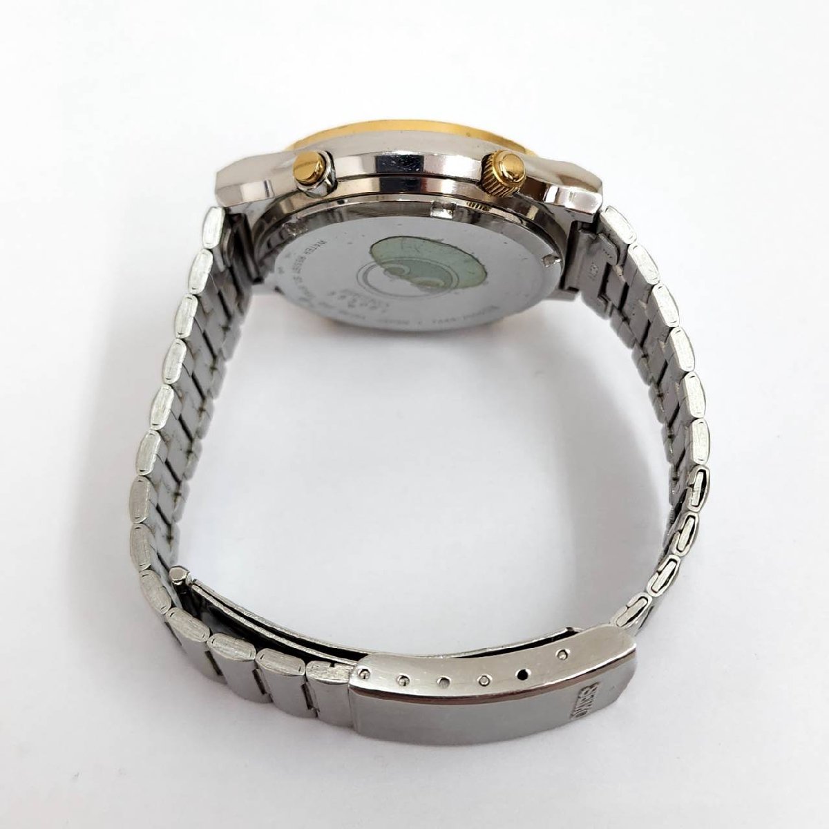 SEIKO セイコー ムーンフェイズ 7A48-7000 クロノグラフ クォーツ 白 