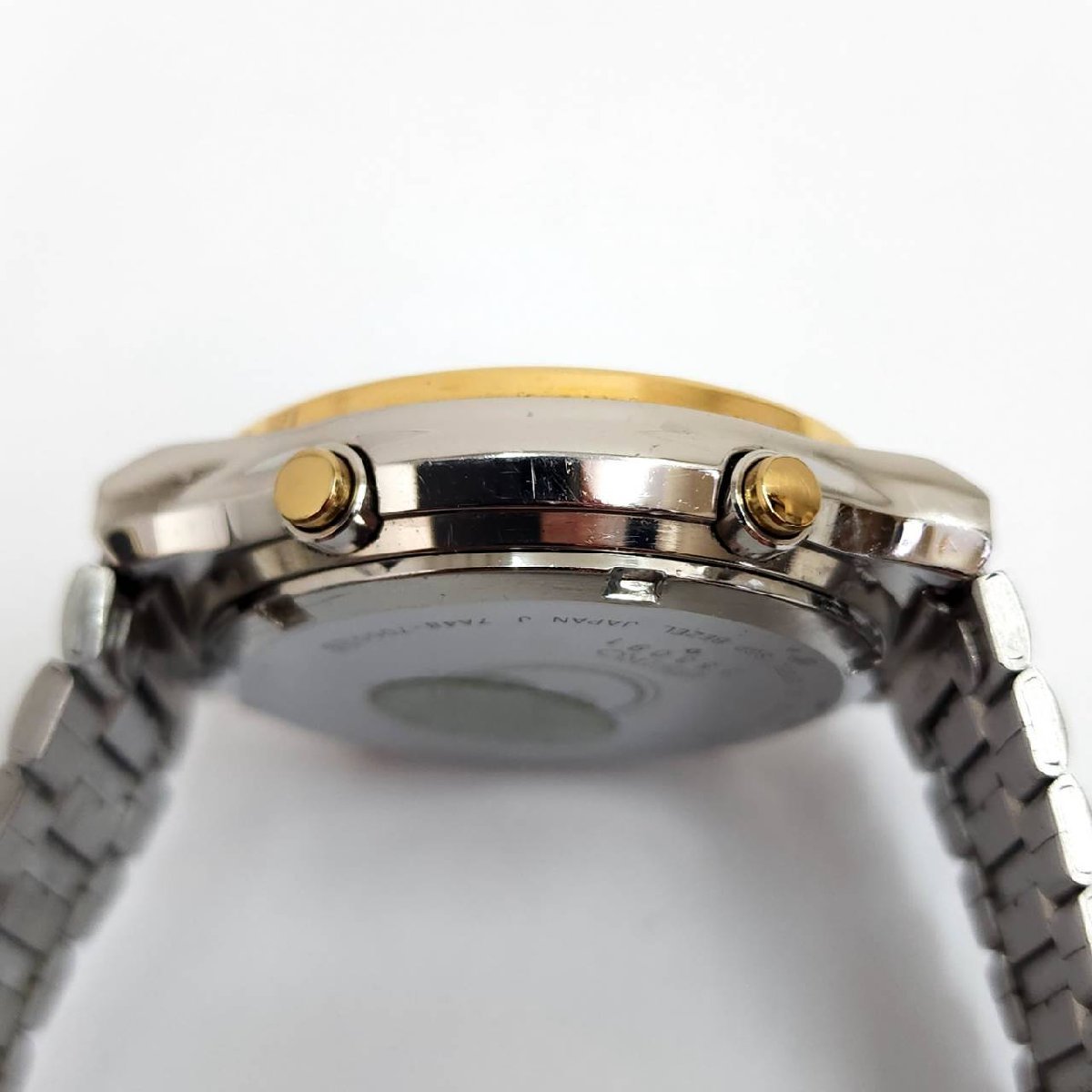 SEIKO セイコー ムーンフェイズ 7A48-7000 クロノグラフ クォーツ 白 