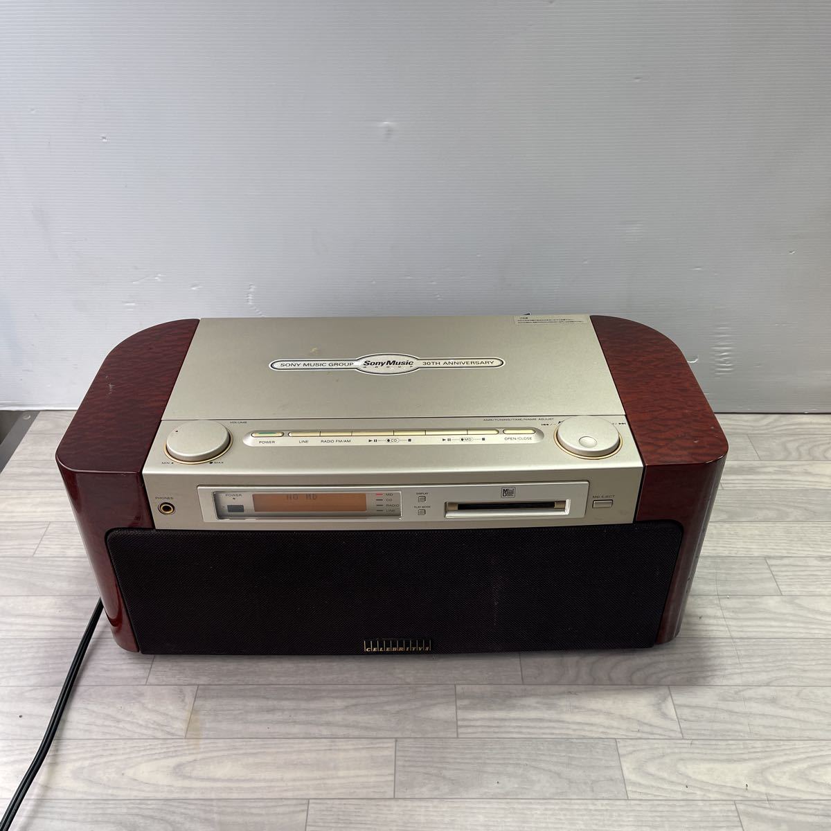 SONY MD-7000 ジャンク品 MD-7000 SONY ソニー ジャンク MD ステレオ CELEBRITY 30周年記念