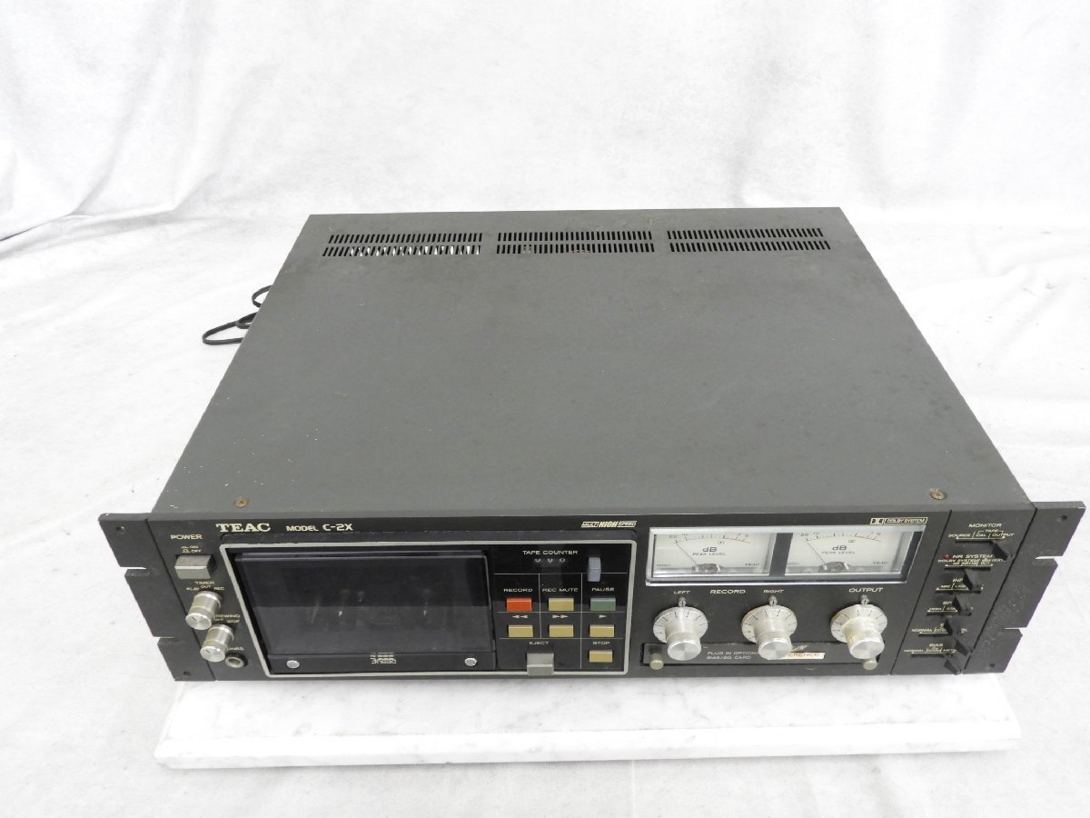 ティアック カセットデッキ TEAC - Yahoo!オークション 「teac | c-2x 