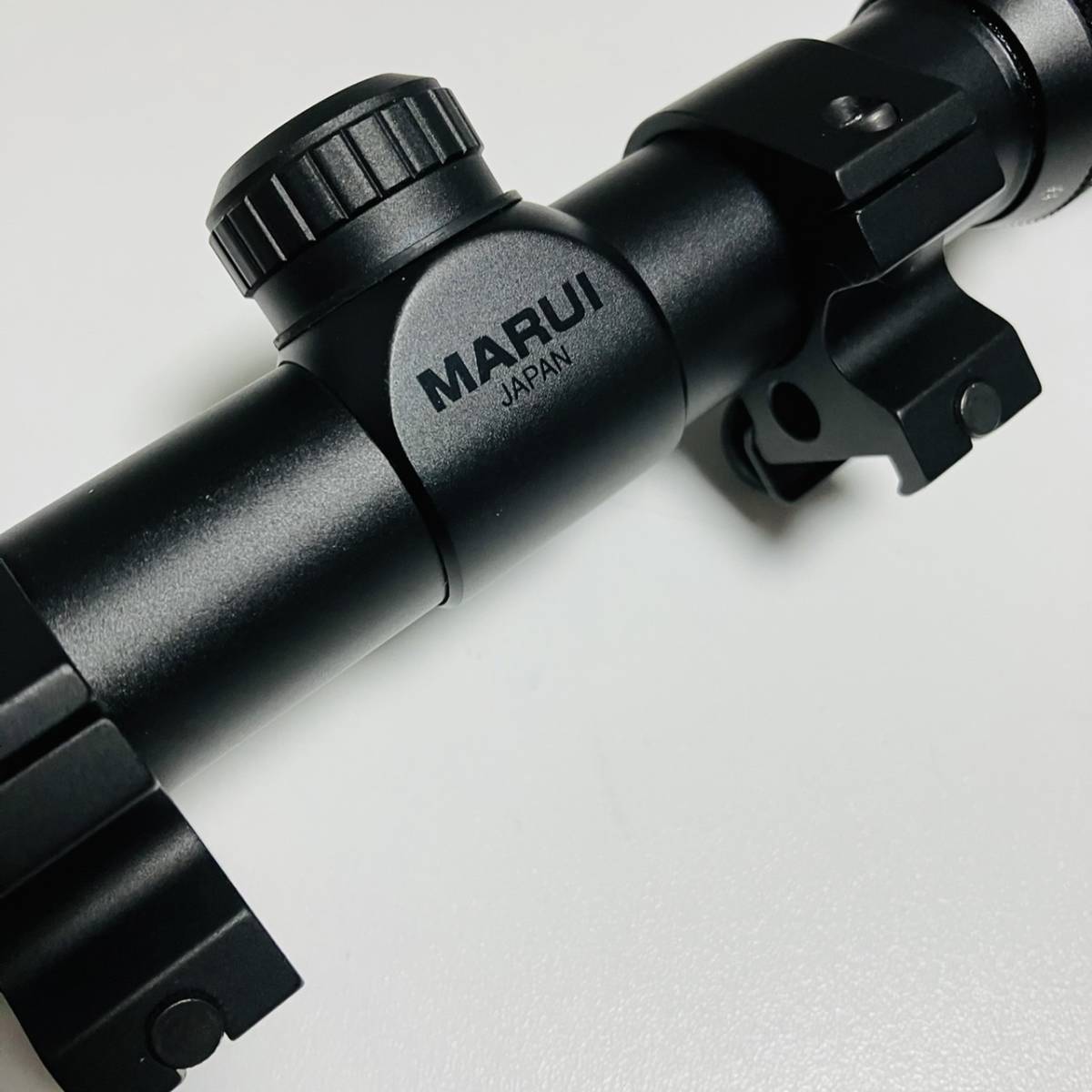 売切 最安 美品 東京マルイ プロスコープズーム 3-9X40FF マウントリング付き_4