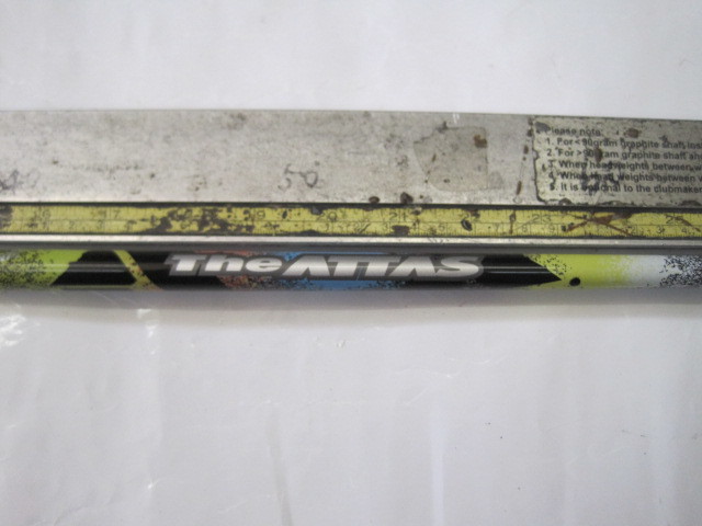 中古1W用シャフト／テイラーメイドスリーブ付き☆The ATTAS 4S
