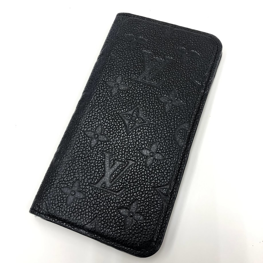 LOUIS VUITTON ルイヴィトン iphoneケース フォリオ モノグラム アン