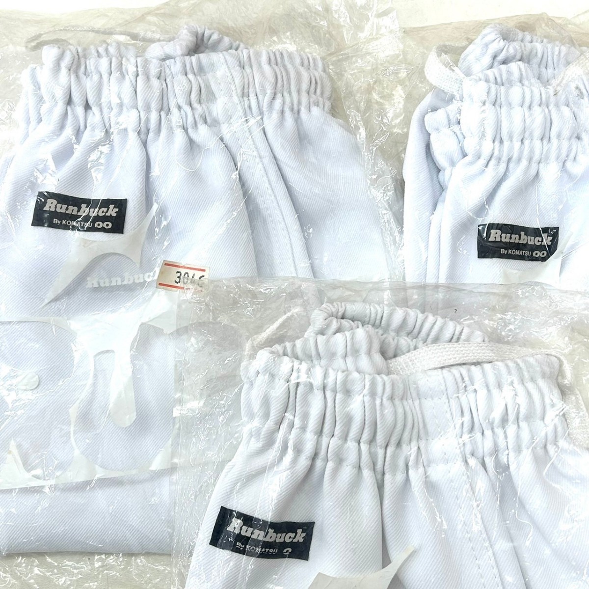 未使用 コマツ Runbuck ラグパン ラグビーパンツ Lサイズ4枚 Oサイズ1  