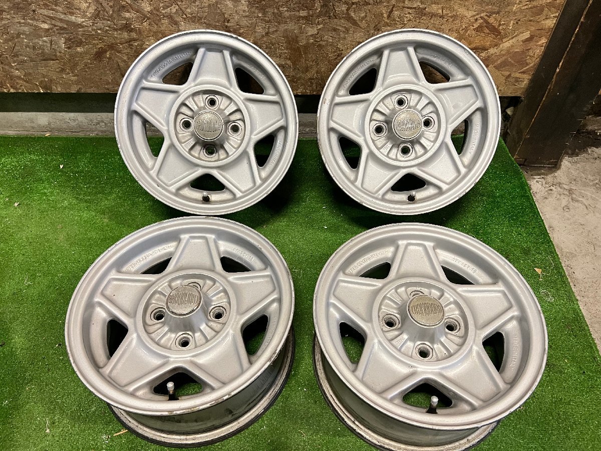クロモドラ CROMODORA 13インチ 5.5J +18 PCD100 4H タイヤホイール4本