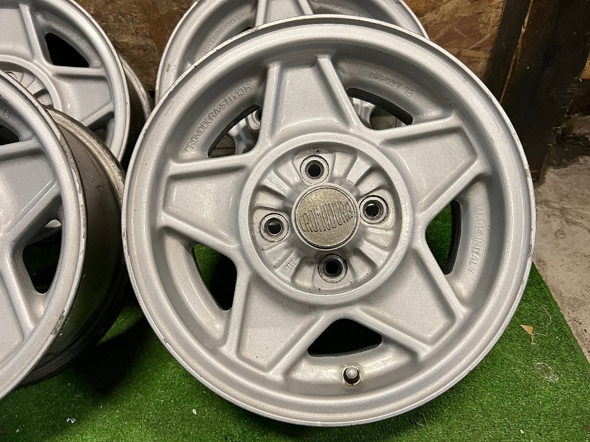 軽量 CROMODORA クロモドラ 13インチ 5.5J +18 PCD100 4H 4本セット 