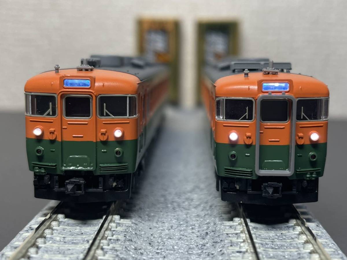 素人制作品 169系 湘南色 幕張電車区 S9 室内灯組込 | -