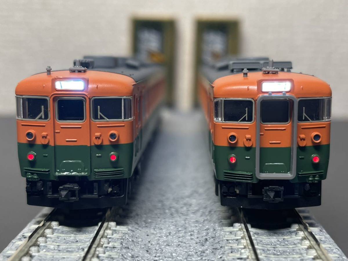 素人制作品 169系 湘南色 幕張電車区 S9 室内灯組込 | -