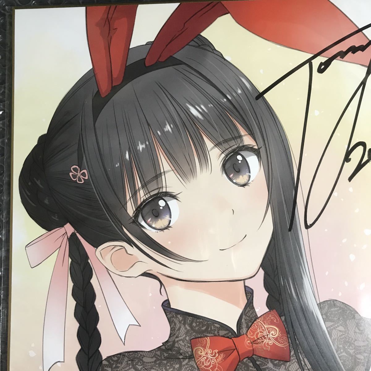 Tony 直筆サイン入り複製原画色紙 T2 ART WORKS 2 Tony 直筆サイン 色紙 T2 ART WORKS 新品 未開封 特典 美蘭 限定商品