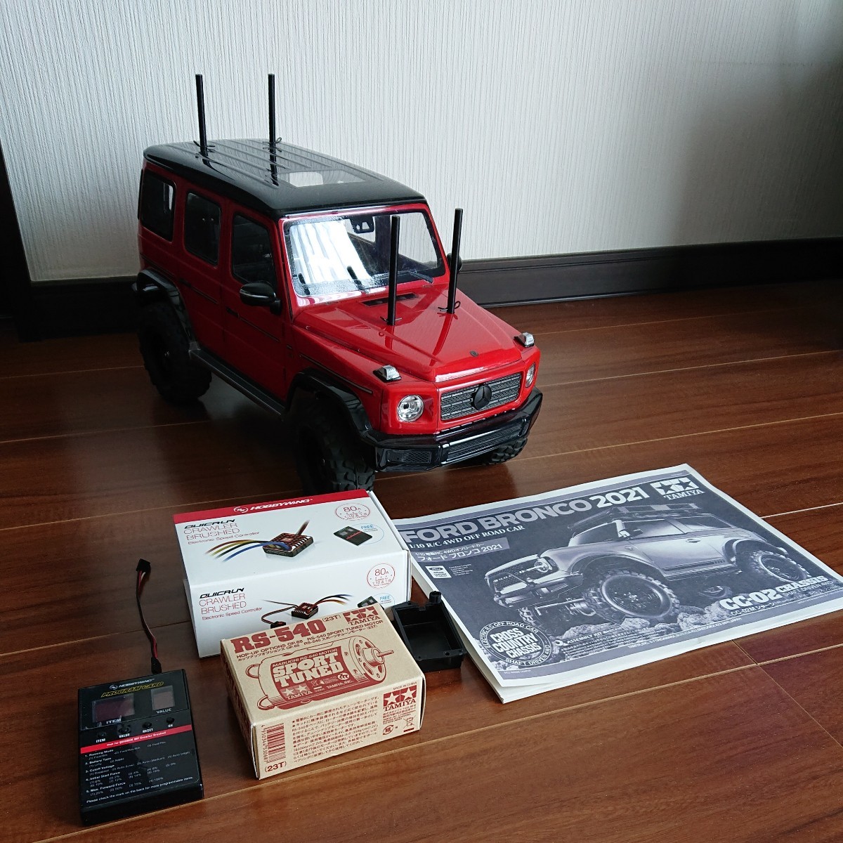 タミヤ　TAMIYA　CC-02 ベンツ クローラー ESC