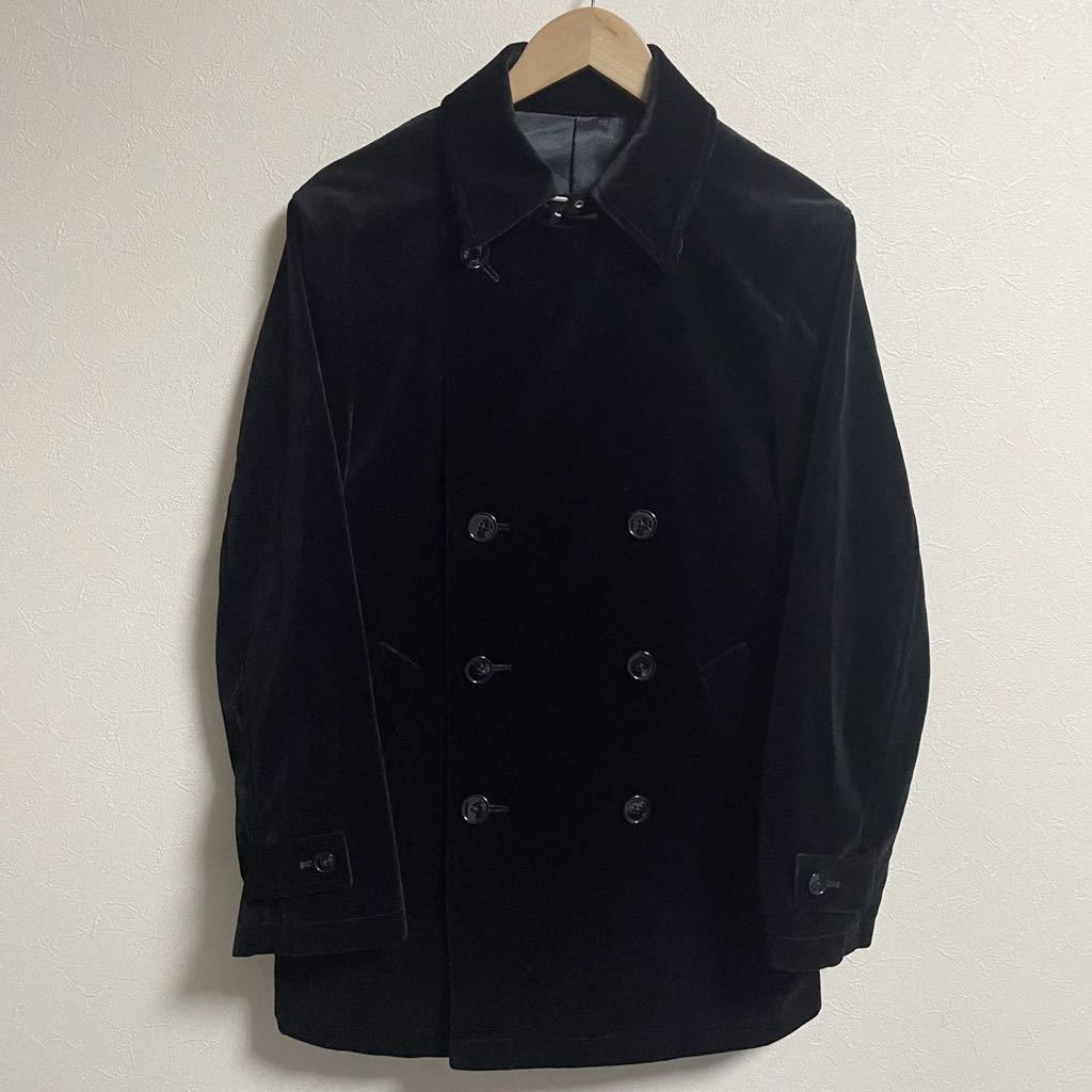 TAKA:Q】タカキュー Pコート ダブルコート チンベルト ビジネス 