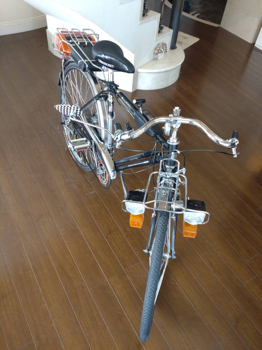 希少 未使用 フラッシャー付自転車 丸石自転車 ヤングホリデー 京都市