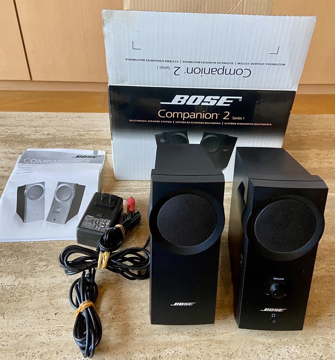 BOSE Companion BOSEスピーカー 美品【★BOSE Companion2 マルチメディアスピーカーシステム】 