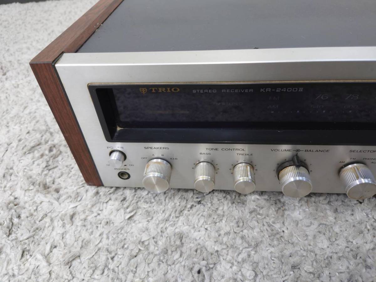 TRIO ステレオレシーバー KR-2400II TRIO ステレオレシーバー KR