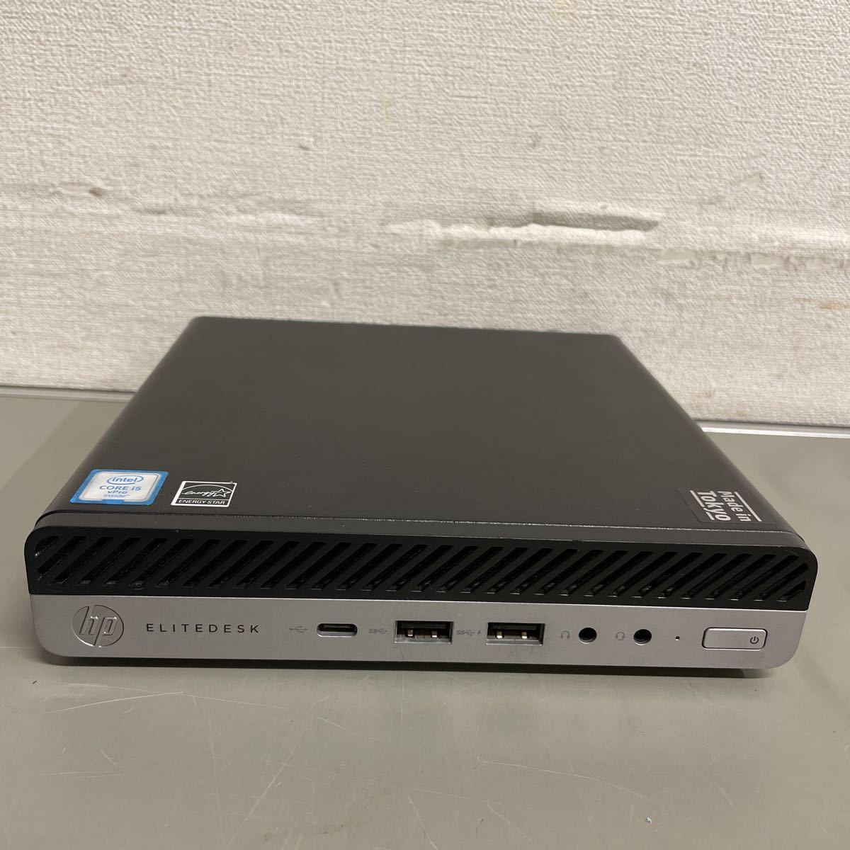 ハ78 Hp ミニパソコン Elitedesk 800 G3 Core i5-6500T メモリ 8GB HP
