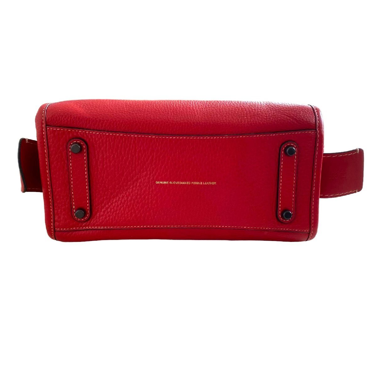 COACH コーチ ローグ25 レザー 2WAY ハンドバッグ ショルダー 54536 赤 