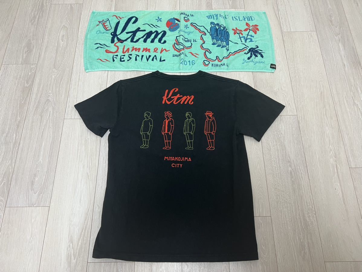 ケツメイシ Tシャツ タオル 宮古島 Lサイズ 2016