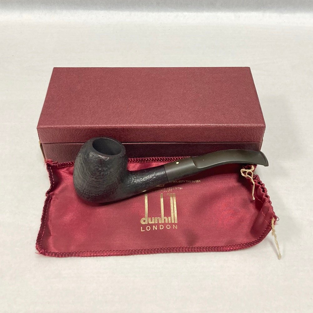 YA1 dunhill ダンヒル SHELL BRIAR キセル パイポ ブラック 喫煙具 