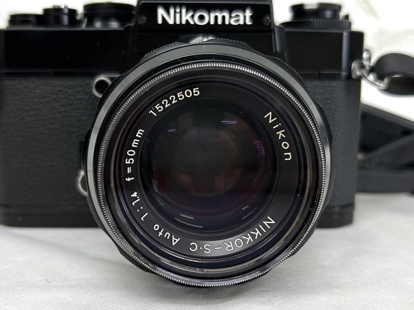Nikomat Nikon ニコン 50mm + FT Auto NIKKOR-S EL NIKKOR-S.C N