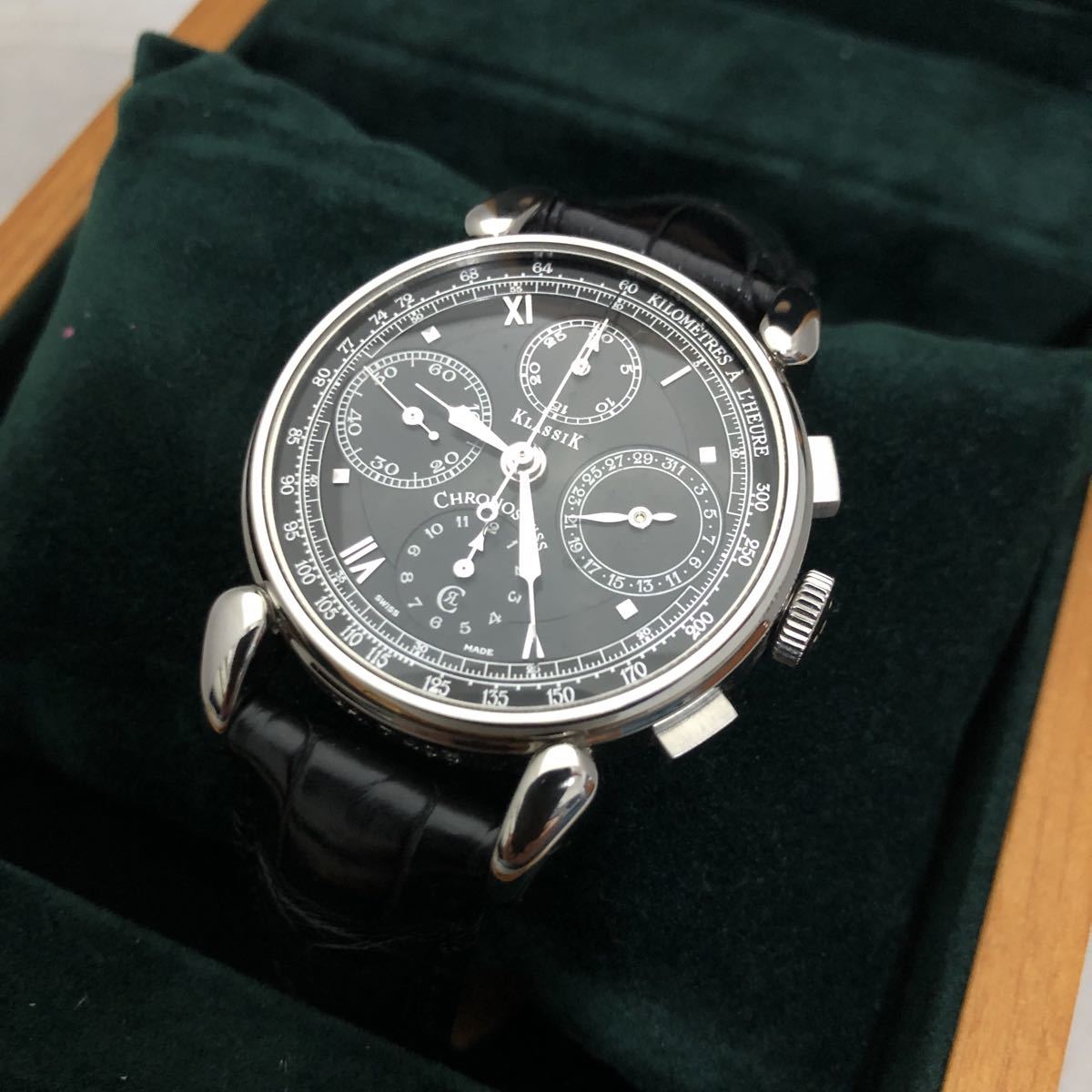 クラシック クロノグラフ クロノスイス 中古CHRONOSWISS クロノグラフ